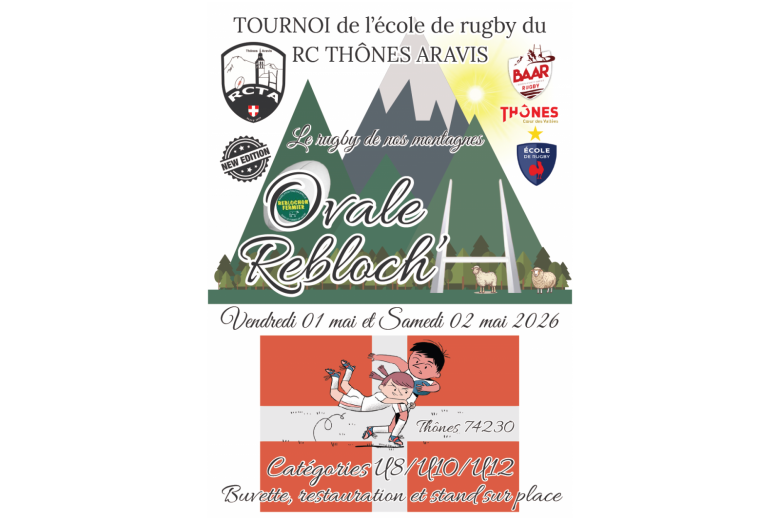 Tournoi « Ovale rebloch' »_Thônes