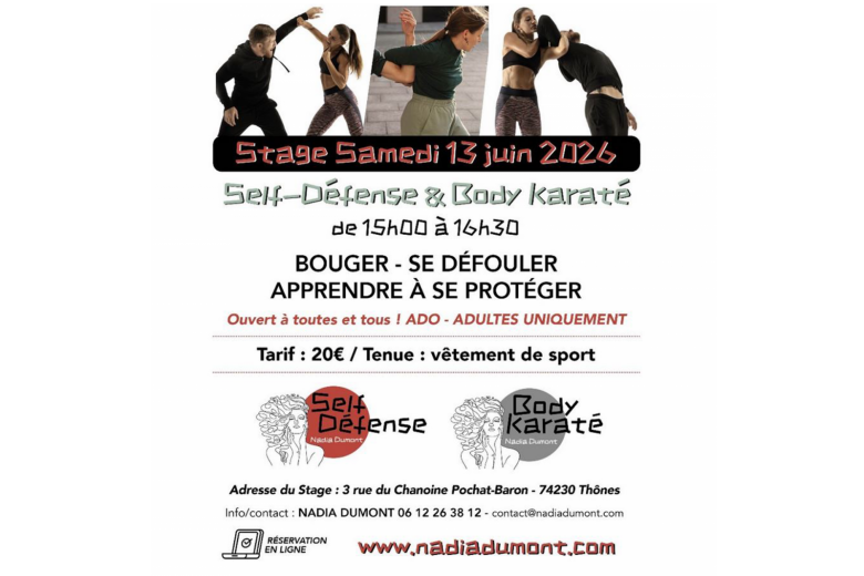 Stage Body karaté_Thônes