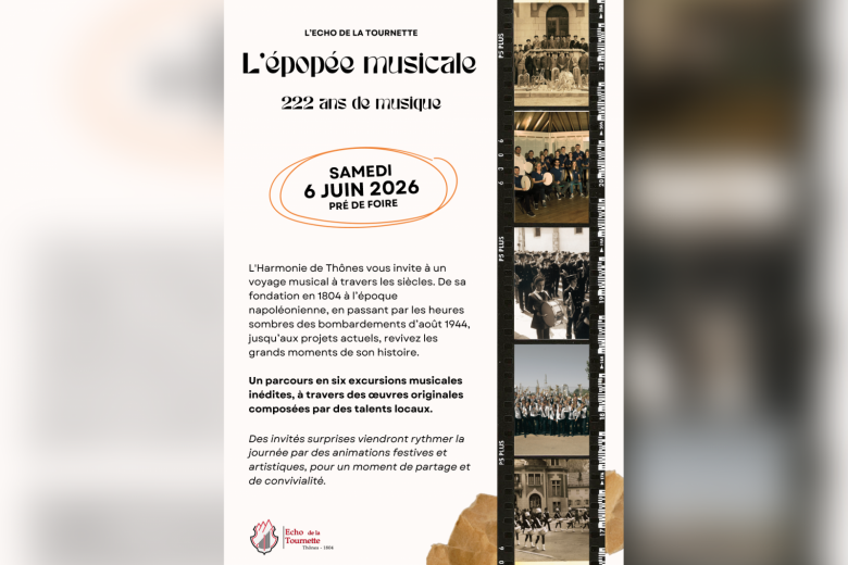 222 ans de l&rsquo;Harmonie de Thônes_Thônes