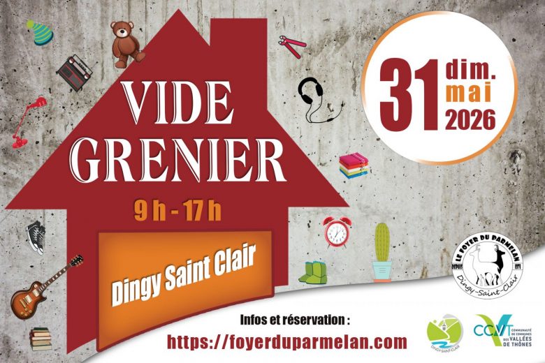 Vide-greniers du Foyer du Parmelan_Dingy-Saint-Clair