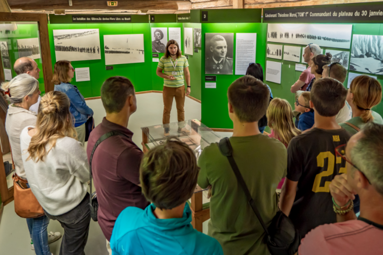 Visite guidée musée de la Résistance