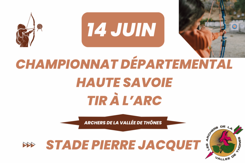 Tir à l&rsquo;arc : championnat départemental fédéral_Thônes