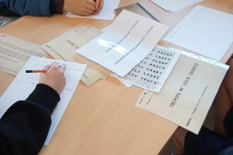 Atelier code et décode les messages de la Résistance_La Balme-de-Thuy