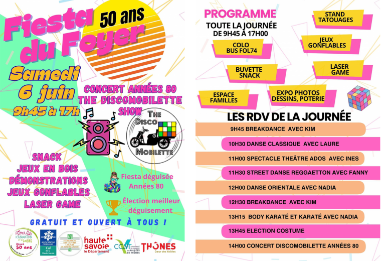 Le Foyer fait sa Fiesta !_Thônes