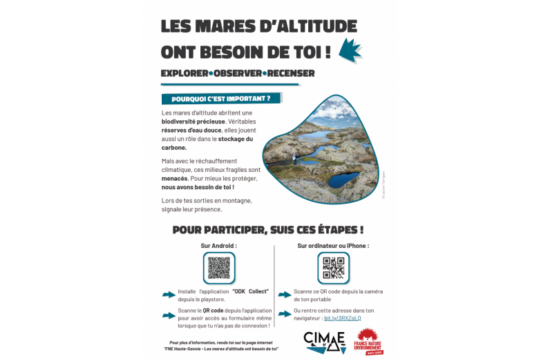 Journée d&rsquo;échange : les mares d&rsquo;altitude_Dingy-Saint-Clair