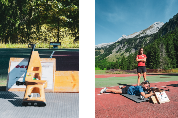 Initiation au biathlon