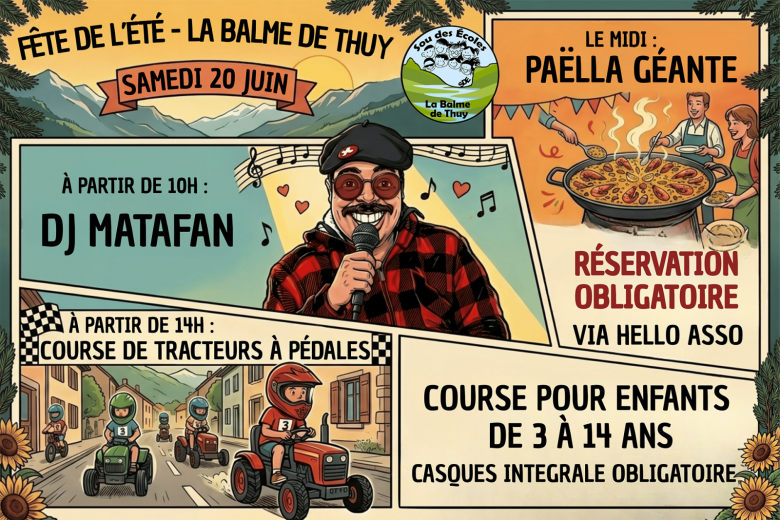 Fête de l&rsquo;été_La Balme-de-Thuy