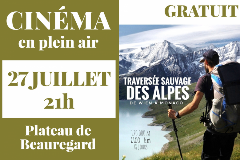 Montagne Expérience : cinéma à la belle étoile au plateau de Beauregard_Les Villards-sur-Thônes