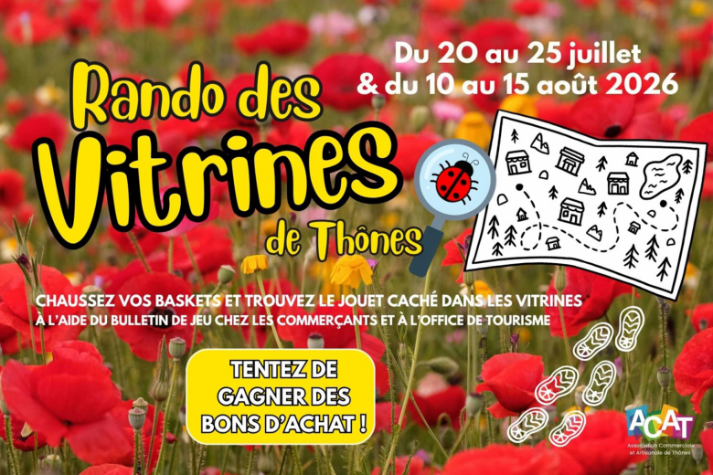 Jeu La rando des Vitrines_Thônes