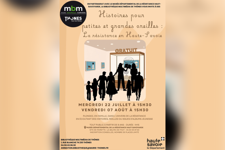 Visite-lectures Histoires pour petites et grandes oreilles_La Balme-de-Thuy