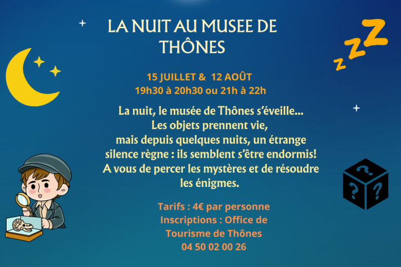 Animation « Nuit au musée »_Thônes