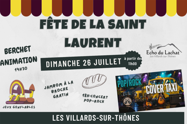 Fête de la Saint-Laurent_Les Villards-sur-Thônes