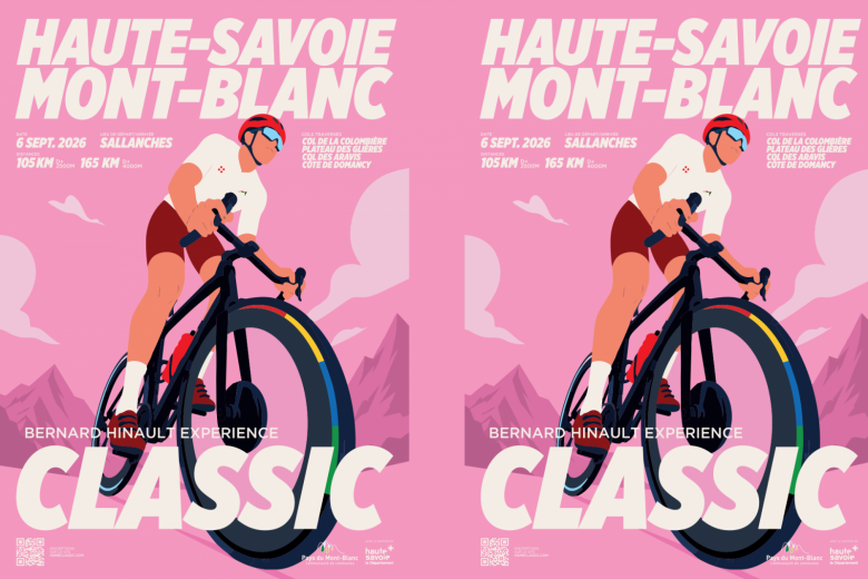 Passage de la cyclosportive Haute-Savoie Mont-Blanc Classic_Thônes