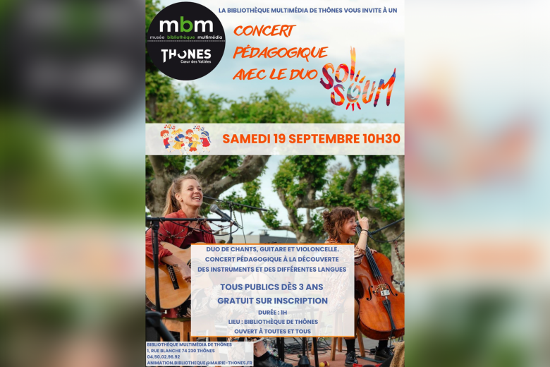 Concert pédagogique « Solsoum »_Thônes