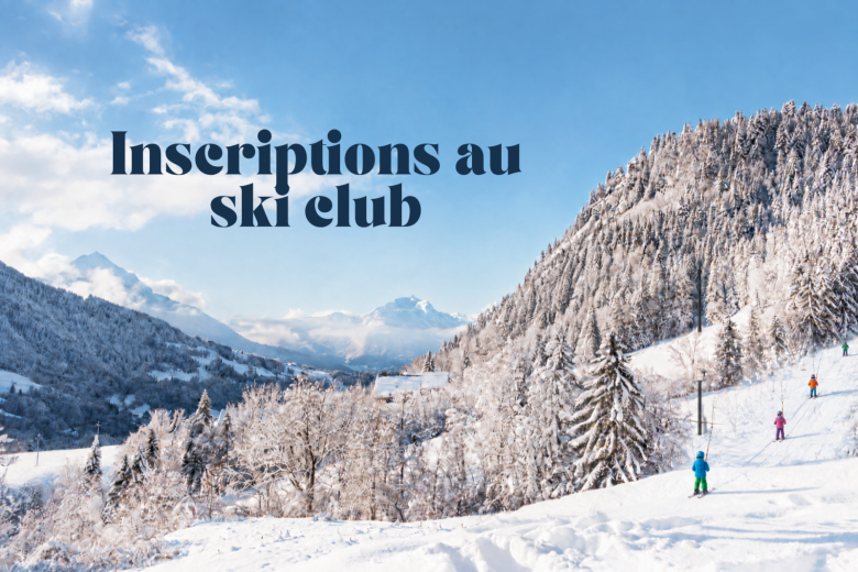 Inscriptions au Ski Club_Thônes
