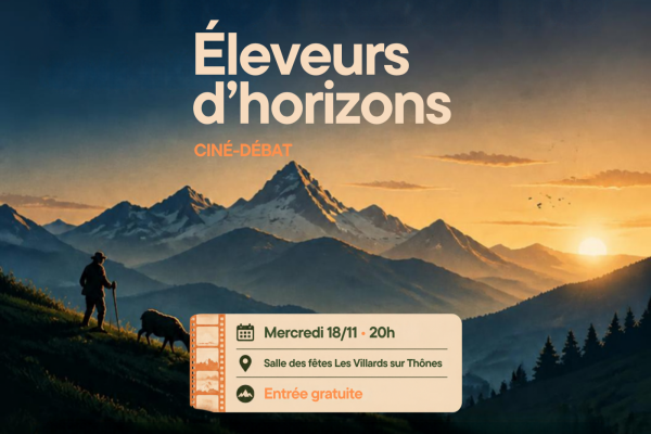 Ciné-débat « Eleveurs d&rsquo;horizons »