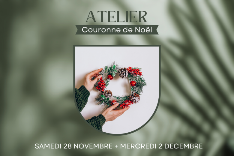 Atelier création d&rsquo;une couronne de Noël_Thônes