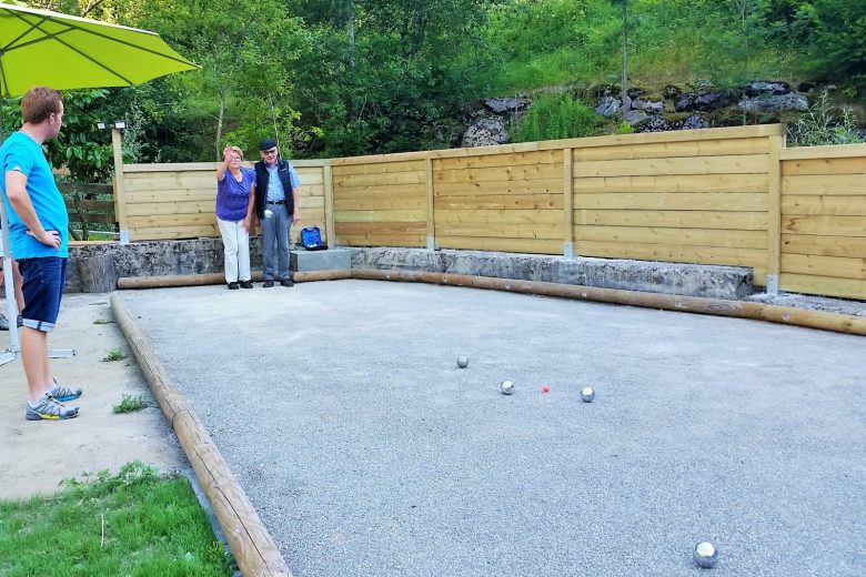 Terrain de pétanque