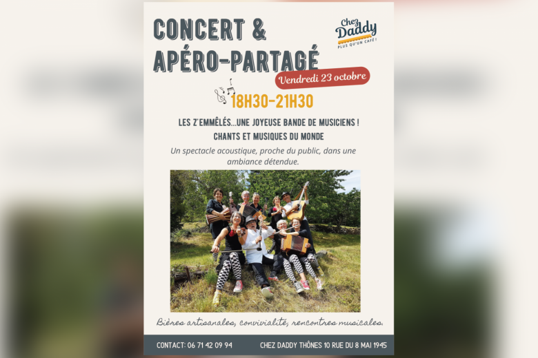 Concert & apéro partagé_Thônes