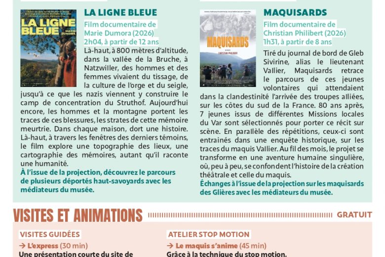 Projection La ligne bleue_La Balme-de-Thuy
