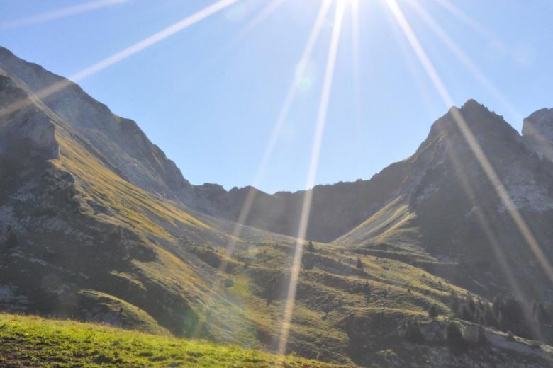 Vue sur depuis l’Aulp de Marlens