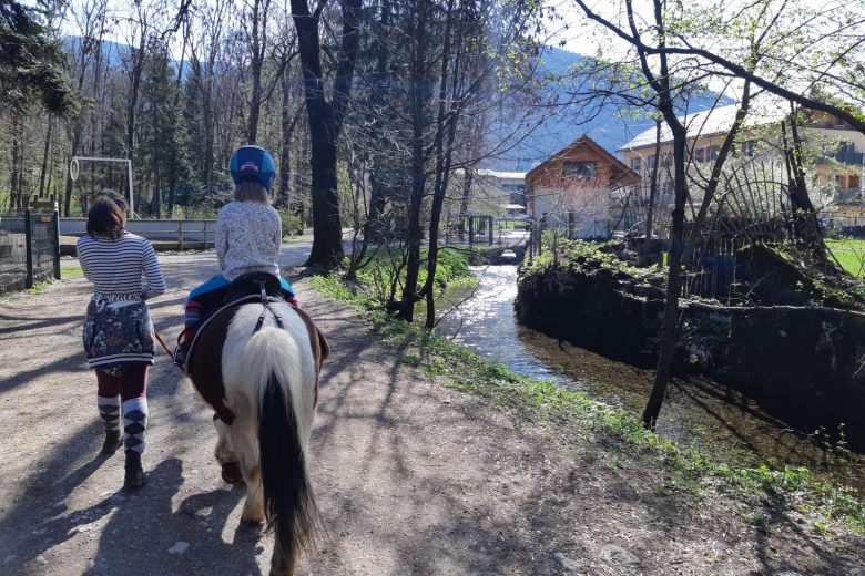 Tours de poneys à Thônes